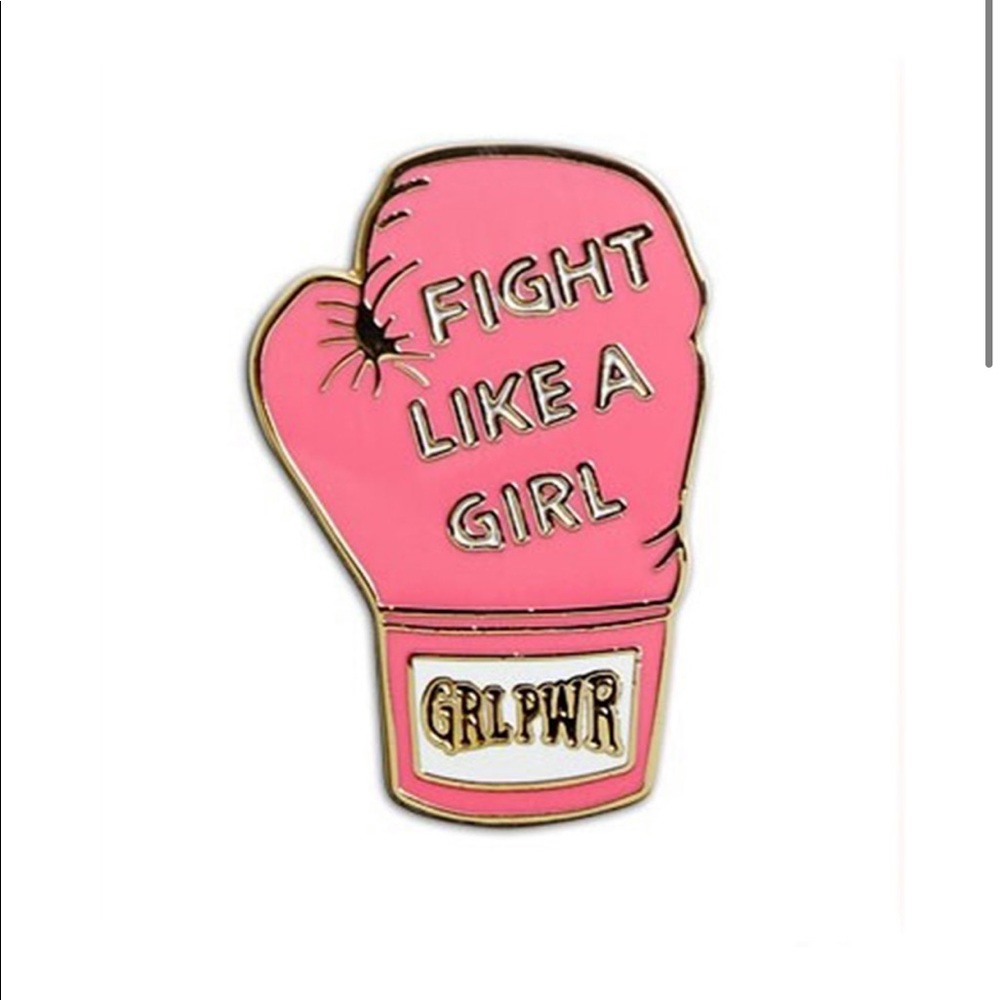 LAST SET 4 Piece Feminist Girl Power Pin Set - Picture 3 of 6